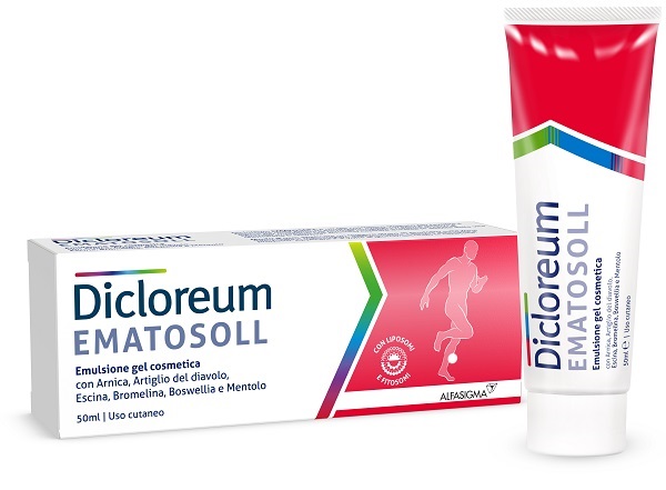 DICLOREUM EMATOSOLL GEL 50 ML - Antica Farmacia Celesia