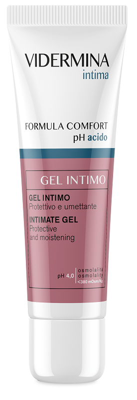 VIDERMINA INTIMA FORMULA COMFORT PH ACIDO GEL INTIMO PROTETTIVO E UMETTANTE NUOVA FORMULA 30 ML - Antica Farmacia Celesia