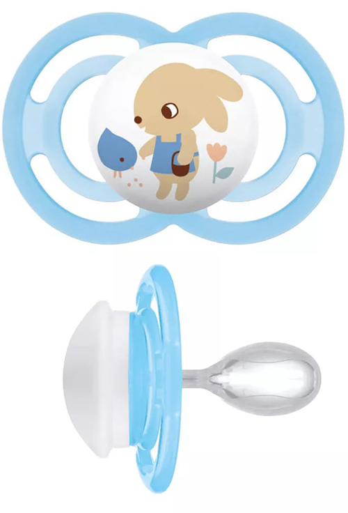 MAM SUCCHIETTO PERFECT 16+ SILICONE SINGLE BOX MASCHIO - Antica Farmacia Celesia