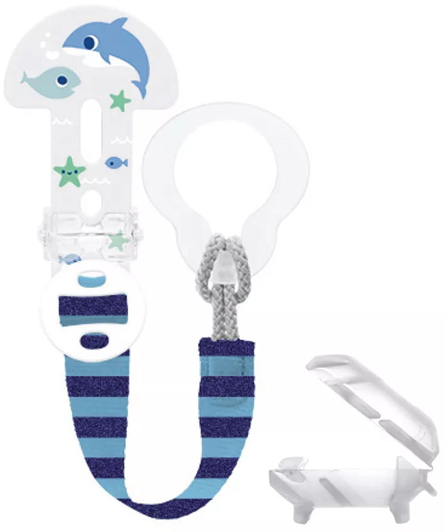 MAM CLIP IT & COVER PORTASUCCHIETTO 0+ MASCHIO - Antica Farmacia Celesia