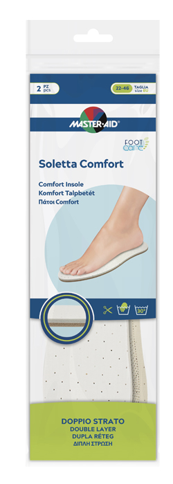 MASTER-AID FOOTCARE SOLETTA COMFORT RITAGLIABILE 2 PEZZI I1 - Antica Farmacia Celesia