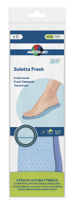 MASTER-AID FOOTCARE SOLETTA FRESH RITAGLIABILE 2 PEZZI I2 - Antica Farmacia Celesia