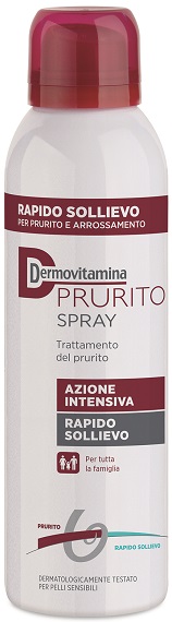 DERMOVITAMINA PRURITO SPRAY AZIONE INTENSIVA RAPIDO SOLLIEVO 100 ML - Antica Farmacia Celesia