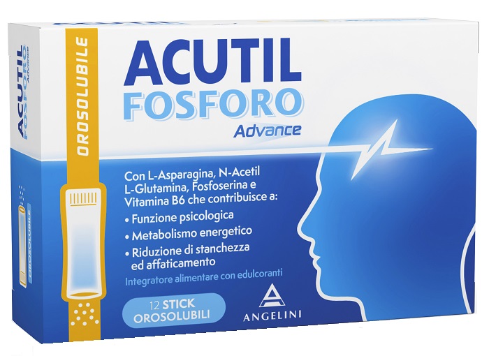 ACUTIL FOSFORO ADVANCE 12 STICK OROSOLUBILI - Antica Farmacia Celesia