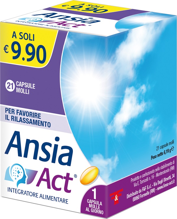ANSIA ACT 21 CAPSULE MOLLI - Antica Farmacia Celesia