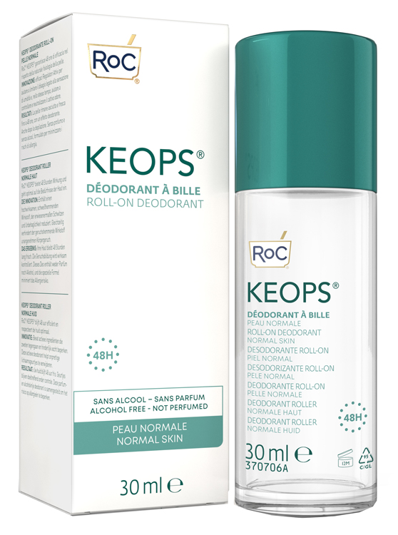 ROC KEOPS DEODORANTE ROLL-ON 48H 30 ML - Antica Farmacia Celesia