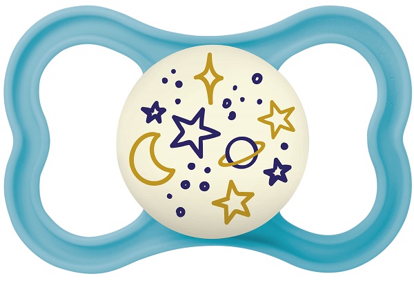 MAM SUCCHIETTO SUPREME NIGHT 6+ SILICONE SINGLE BOX MASCHIO - Antica Farmacia Celesia