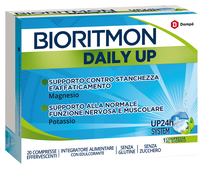BIORITMON DAILY UP 20 COMPRESSE SENZA ZUCCHERO - Antica Farmacia Celesia