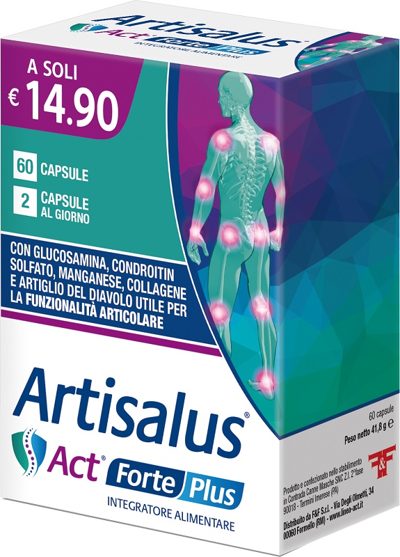 ARTISALUS ACT FORTE PLUS 60 CAPSULE - Antica Farmacia Celesia