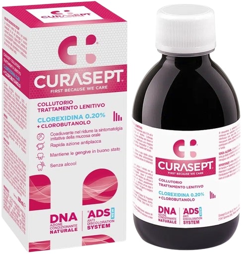 CURASEPT COLLUTORIO ADS DNA TRATTAMENTO LENITIVO 200 ML - Antica Farmacia Celesia