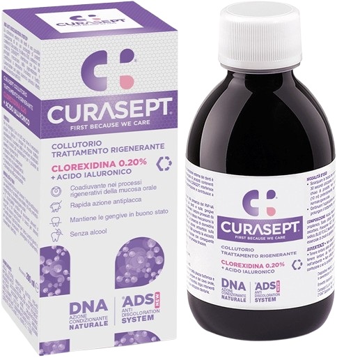 CURASEPT COLLUTORIO ADS DNA TRATTAMENTO RIGENERANTE 200 ML - Antica Farmacia Celesia
