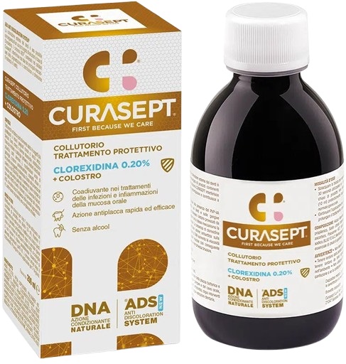 CURASEPT COLLUTORIO ADS DNA TRATTAMENTO PROTETTIVO 200 ML - Antica Farmacia Celesia
