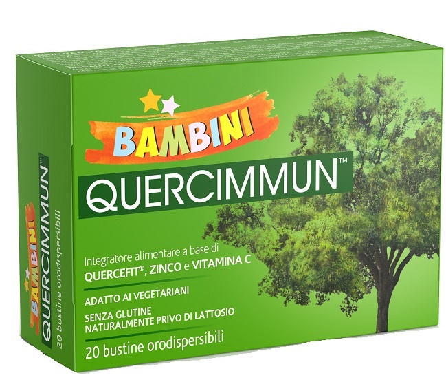 QUERCIMMUN BAMBINI 20 BUSTINE OROSOLUBILI - Antica Farmacia Celesia