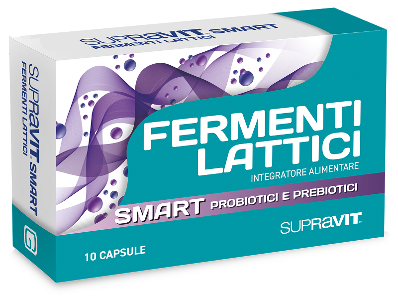 SUPRAVIT SMART FERMENTI LATTICI 10 COMPRESSE - Antica Farmacia Celesia