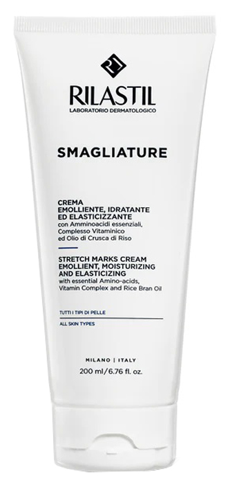 RILASTIL SMAGLIATURE CREMA EMOLLIENTE IDRATANTE ED ELASTICIZZANTE 200 ML - Antica Farmacia Celesia
