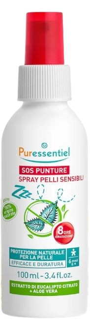 PURESSENTIEL SPRAY INSETTI PELLI SENSIBILI 100 ML - Antica Farmacia Celesia