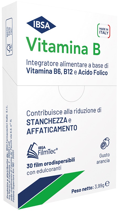 VITAMINA B IBSA 30 FILM ORALI - Antica Farmacia Celesia