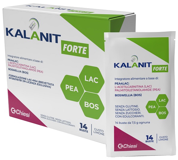 KALANIT FORTE GUSTO LIMONE 14 BUSTE SENZA GLUTINE, SENZA LATTOSIO, SENZA ZUCCHERI, CON EDULCORANTI - Antica Farmacia Celesia