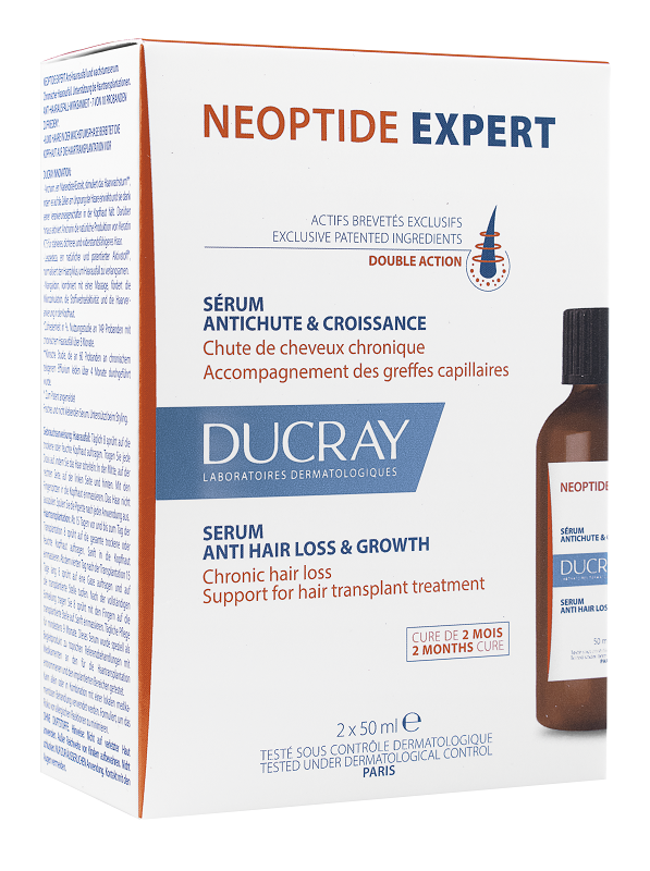 DUCRAY NEOPTIDE EXPERT SIERO ANTICADUTA 2 PEZZI DA 50 ML - Antica Farmacia Celesia