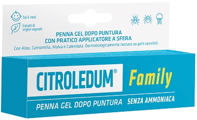 CITROLEDUM PENNA DOPOPUNTURA SENZA AMMONIACA FAMILY 15 ML - Antica Farmacia Celesia
