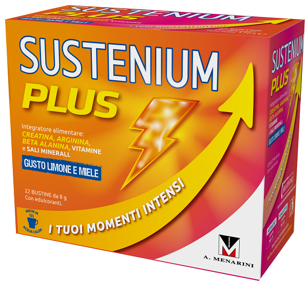 SUSTENIUM PLUS LIMONE MIELE 22 BUSTINE - Antica Farmacia Celesia