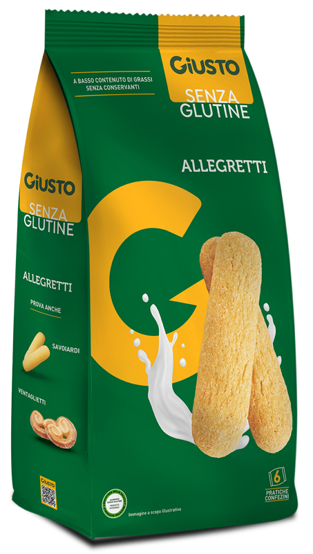 GIUSTO SENZA GLUTINE ALLEGRETTI 180 G - Antica Farmacia Celesia