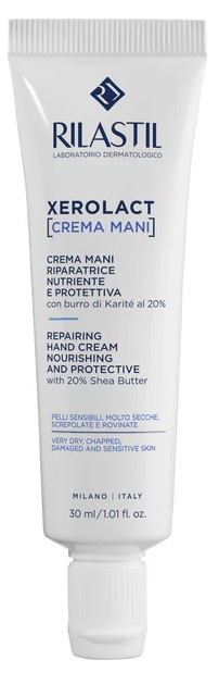 RILASTIL XEROLACT CREMA MANI NUTRIENTE E PROTETTIVA NUOVA FORMULA 30 ML - Antica Farmacia Celesia