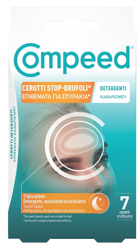 COMPEED CEROTTI STOP BRUFOLI DETERGENTI 7 PEZZI - Antica Farmacia Celesia