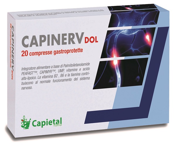 CAPINERV DOL 20 COMPRESSE GASTROPROTETTE - Antica Farmacia Celesia