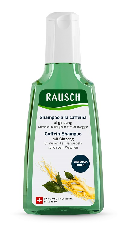 RAUSCH SHAMPOO ALLA CAFFEINA AL GINSENG 200 ML - Antica Farmacia Celesia