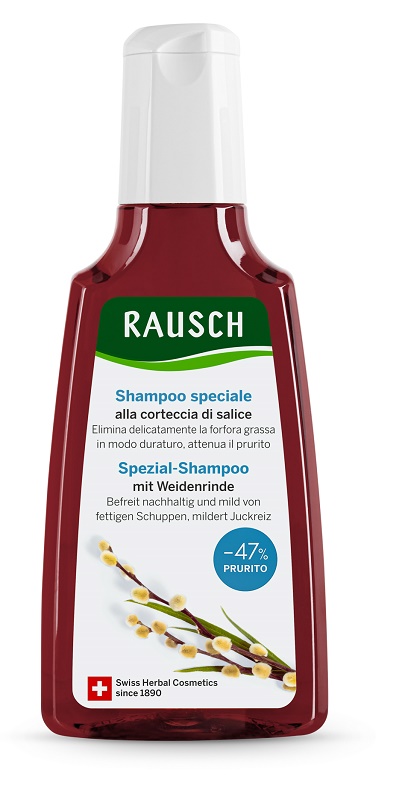 RAUSCH SHAMPOO SPECIALE ALLA CORTECCIA DI SALICE 200 ML - Antica Farmacia Celesia